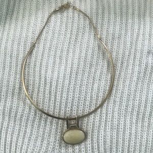 Chico's Gold-tone Statement Bib Necklace